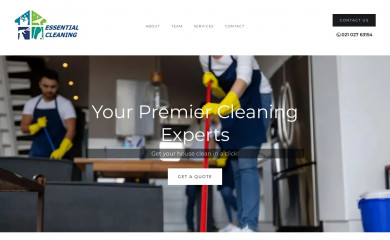 ecleaningservices.co.nz screenshot