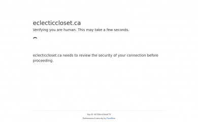 eclecticcloset.ca screenshot