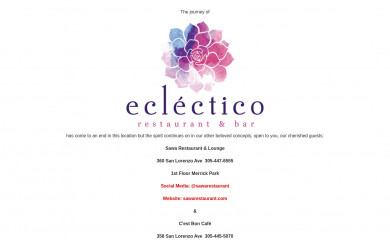eclecticomiami.com screenshot