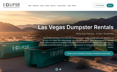 eclipsewaste.com screenshot