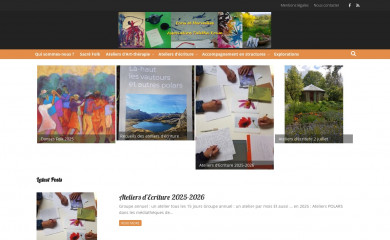 ecris-et-merveilles.fr screenshot