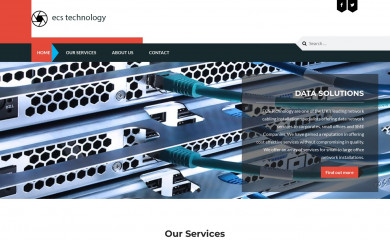 ecs-technology.co.uk screenshot
