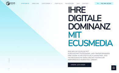 ecusmedia.de screenshot