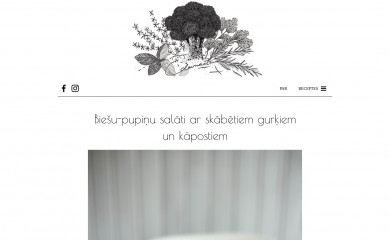 edamzale.lv screenshot