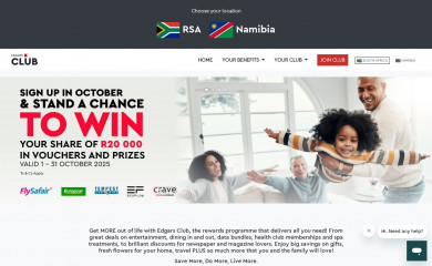 edgarsclub.co.za screenshot