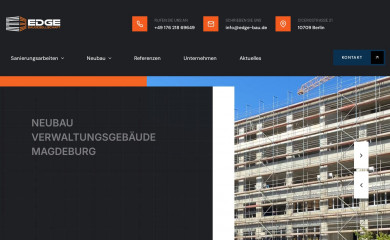 edge-bau.de screenshot