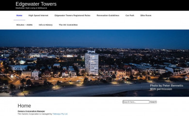 edgewatertowers.com.au screenshot