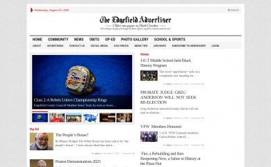 edgefieldadvertiser.com screenshot