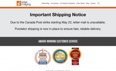 edgeimaging.ca screenshot