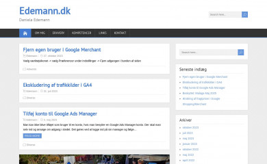 edemann.dk screenshot