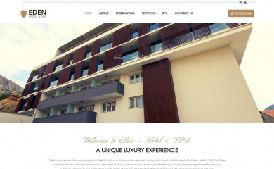 edenhotelspa.com screenshot