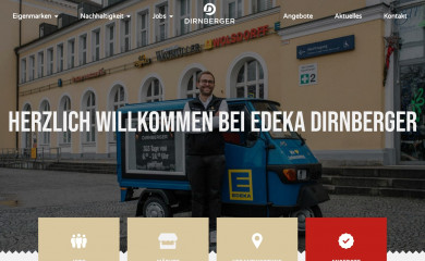 edeka-dirnberger.de screenshot