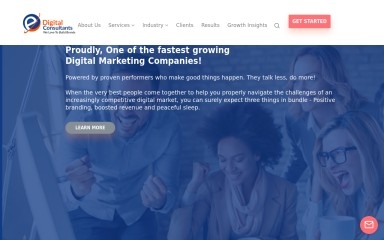 http://edigitalconsultants.com screenshot
