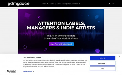 edmsauce.com screenshot
