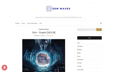 edmwaves.org screenshot