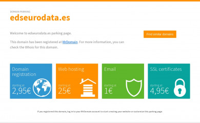 edseurodata.es screenshot