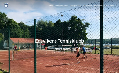 edsvikenstennis.se screenshot