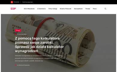 edp.org.pl screenshot