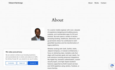 edwardsentongo.com screenshot