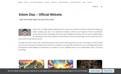 edwindiaz.com screenshot