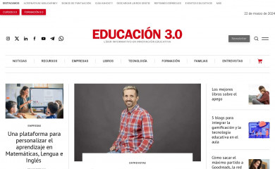 educaciontrespuntocero.com screenshot