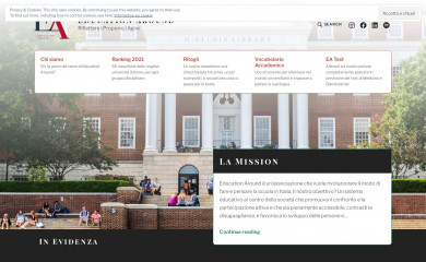 educationaround.org screenshot