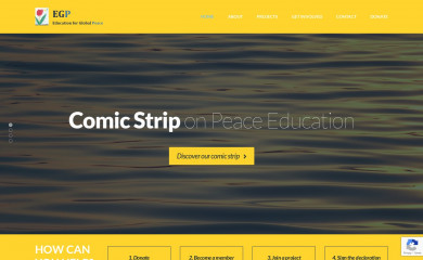 educationforglobalpeace.org screenshot