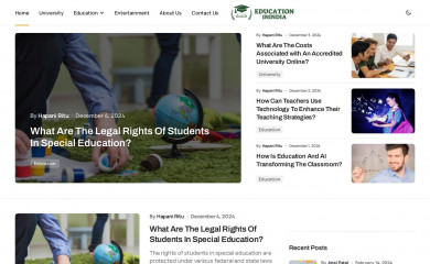 educationinindia.in screenshot