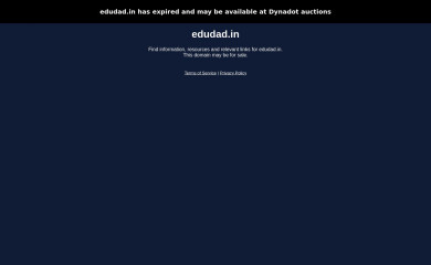 edudad.in screenshot