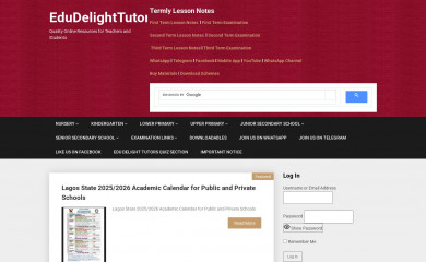 edudelighttutors.com screenshot