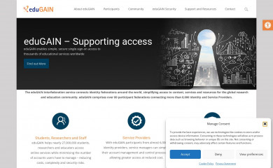 edugain.org screenshot