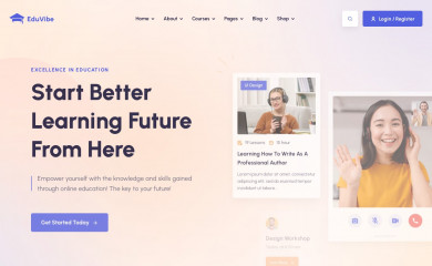 https://eduvibe.devsvibe.com/main/ screenshot