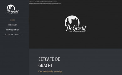 eetcafedegracht.nl screenshot