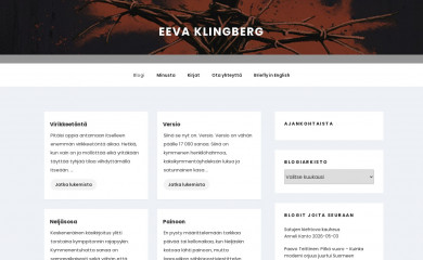 eevaklingberg.fi screenshot