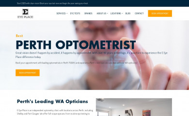 eeyeplace.com.au screenshot