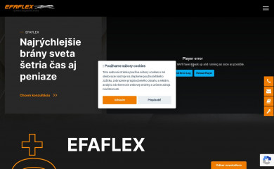 efaflex.sk screenshot