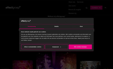 https://www.effectgroep.nl screenshot