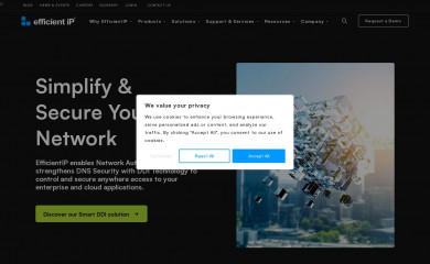 efficientip.com screenshot