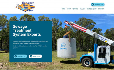 effluentcontrolsystems.com.au screenshot