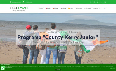 egatravel.com screenshot