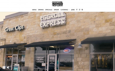 eggrollexpressaustin.com screenshot