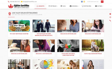 egitimsertifika.com screenshot