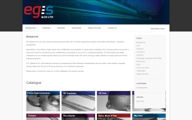 http://egsteele.com screenshot