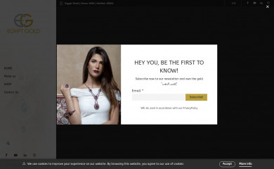 egyptgold-eg.com screenshot