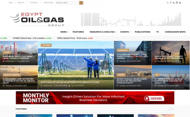egyptoil-gas.com screenshot