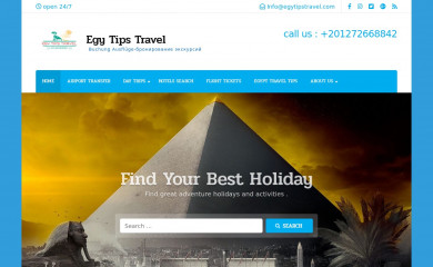 egytipstravel.com screenshot