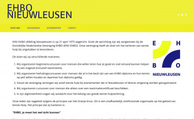 ehbo-nieuwleusen.nl screenshot