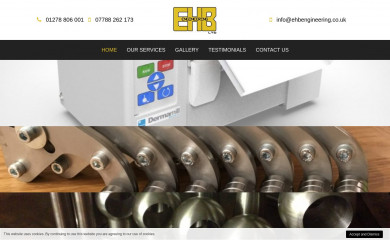 ehbengineering.co.uk screenshot
