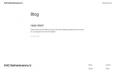 ehc-gefrierbrand.de screenshot