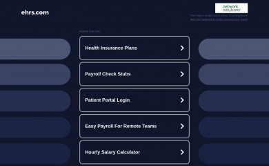ehrs.com screenshot